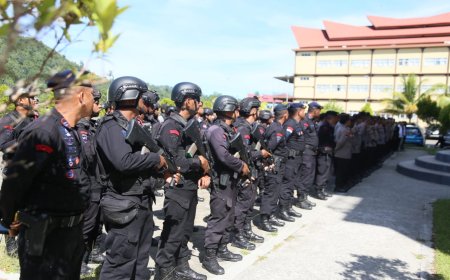 283 Personil Polda Papua Barat Siap Akankan Debat Kedua Pilgub Papua Barat