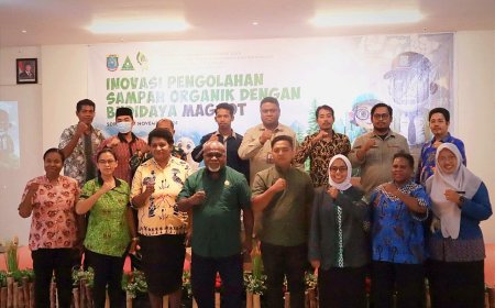 DLHKP Papua Barat Daya dan IPPNU Kolaborasi Sosialisasikan Pengelolaan Sampah Organik Dengan Budidaya Maggot