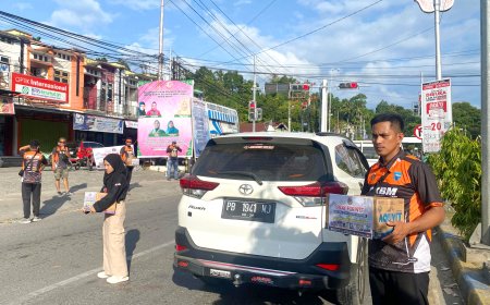 FKBM Manokwari Gelar Aksi Galang Dana Untuk Korban Erupsi Gunung Lewotobi