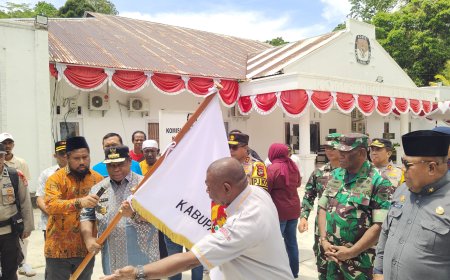 Lepas Logistik, Pemerintah Papua Barat Komitmen Sukseskan Pemilu