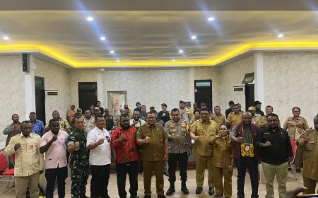 Kapolda dan Pj Gubernur Tinjau Kesiapan Pilkada Serentak di Maybrat