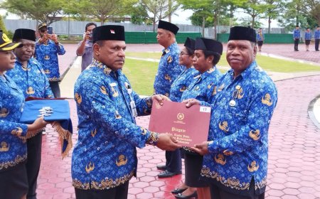 HUT Korpri, 121 ASN Papua Barat Dianugerahi Satya Karya Lencana