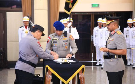 Kapolri Lantik Kapolda Papua Barat Daya dan Kapolda Papua Tengah
