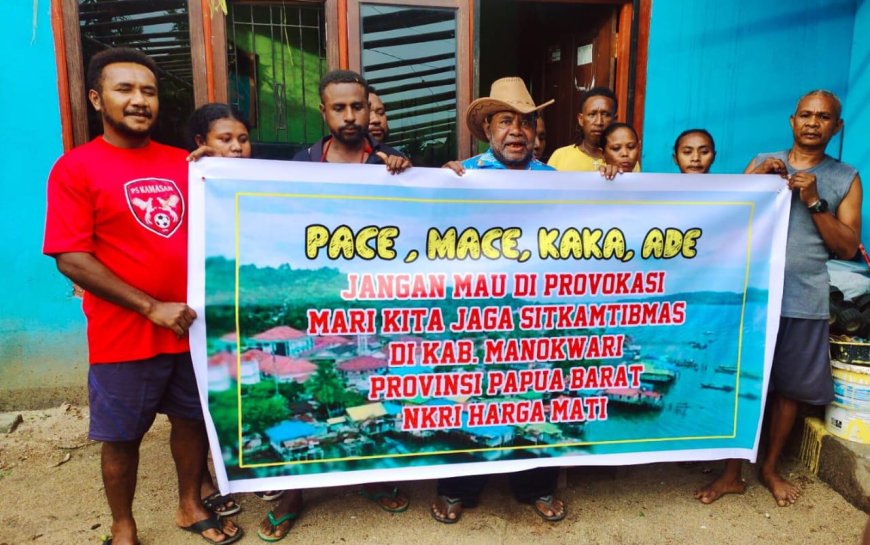 Tokoh Pemuda Byak di Manokwari Ajak Masyarakat Dukung Polda Papua Barat Jaga Kamtibmas