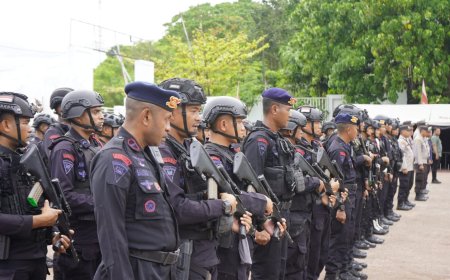 272 Personil Amankan Rapat Pleno KPU Papua Barat
