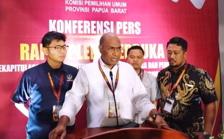 Muhammad Lakotani Sampaikan Terima Kasih Atas Partisipasi Masyarakat Papua Barat