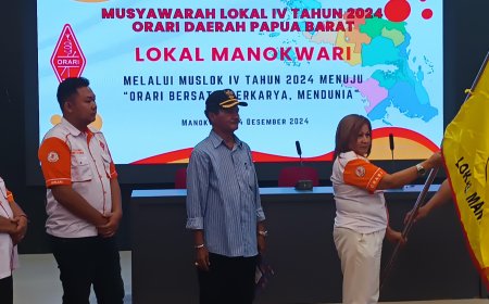 Sri Budi Rahayu Terpilih Sebagai Ketua Orari Lokal Manokwari