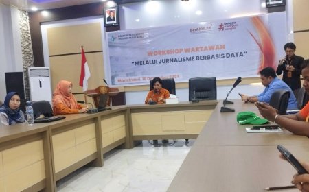 BPS Papua Barat Gelar Workshop Jurnalisme Berbasis Data Season II