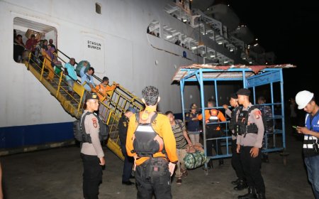 Operasi Lilin Mansinam Polda PB Gencar Laksanakan Patroli