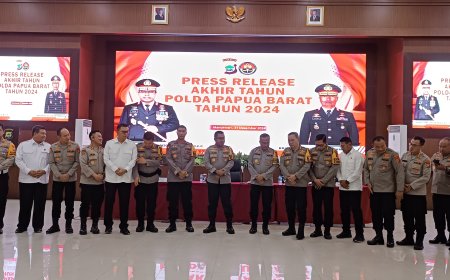 Polda Papua Barat Lakukan Pengendalian Miras Saat Event Besar