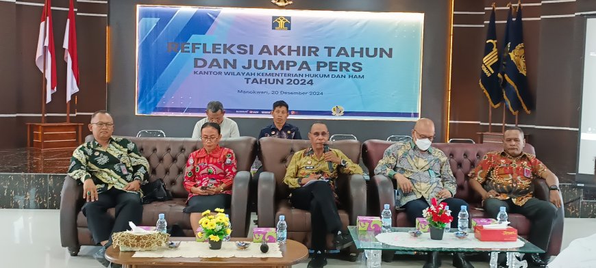 Kanwil Kemekumham Papua Barat Usulkan 647 Napi Dapat Remisi Natal