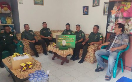HUT Penerangan ke 74, Kapendam Kunjungi Dua Mantan Wartawan