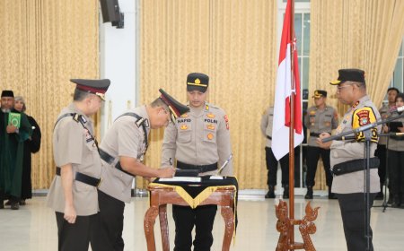 Berikut Lima Pejabat Baru Polda Papua Barat
