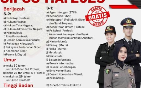 Polda Papua Barat Buka Pendaftaran SIPSS T.A. 2025