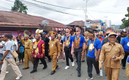 Pawai Budaya Nusantara Semarakkan HUT PI ke-170 Tahun