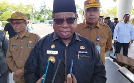 Ali Baham Temongmere Perintahkan Pj Sekda Cabut Surat dari Biro Administrasi Pembangunan