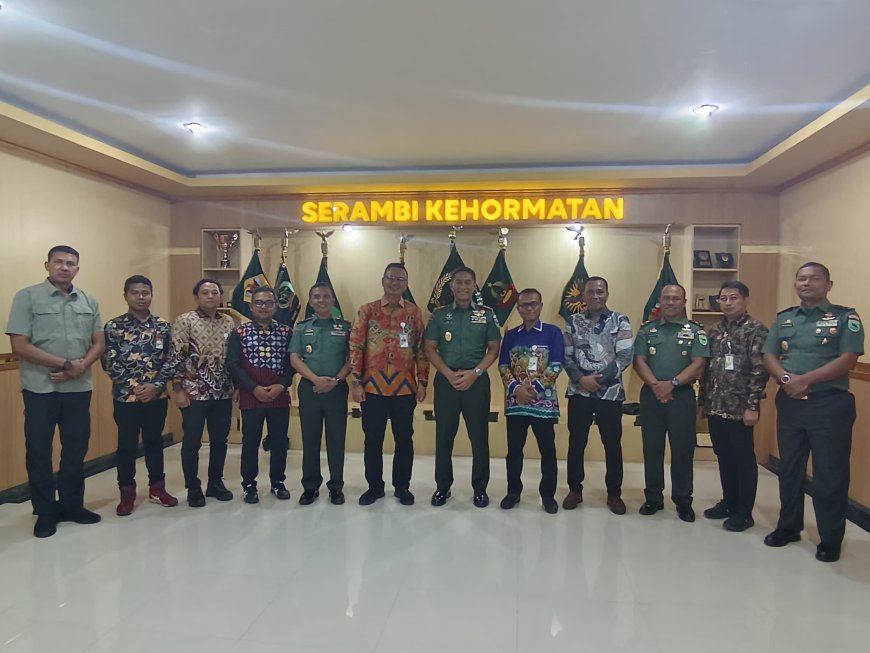 Pertamina Patra Niaga Regional Papua Maluku Kunjungi Kodam XVIII/Kasuari