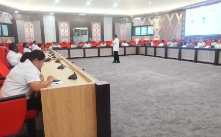 Gelar Bintek, Biro PBJ Ingatkan OPD Segera Input Rancangan Umum Pengadaan