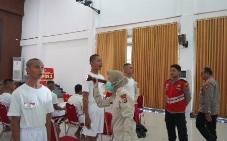 61 Calon Taruna/Taruni Akpol Ikuti Rikkes I di Polda Papua Barat
