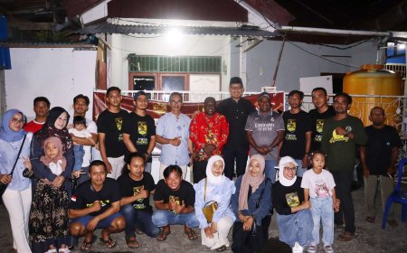 Bukber dan Nobar Pemuda Ikaswara Dihadiri Ketua DPRK Manokwari dan Anggota DPRP Papua Barat