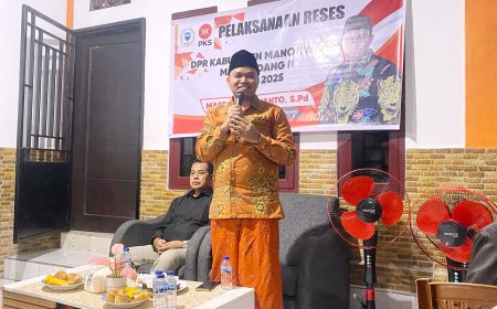 Reses DPRK Manokwari, Masrawi Aryanto Terima Aspirasi Soal Air Bersih dan Penataan Drainase
