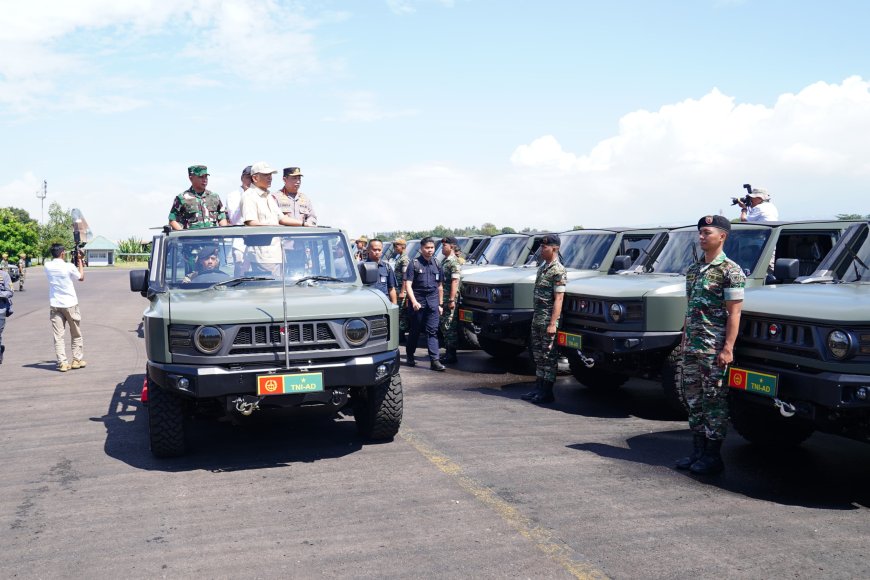 TNI Polri Terima 650 Unit  Ransus Maung dari Pemerintah Perkuat Pertahanan NKRI