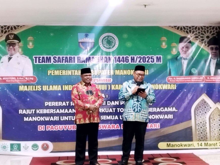 Safari Ramadhan Pemkab Manokwari, Suyanto: Trimakasih Ikaswara Selalu Ada Tempat