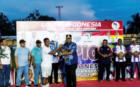 Wagub Lakotani Ajak Masyarakat Dukung Persipegaf di Putaran Nasional Liga 4
