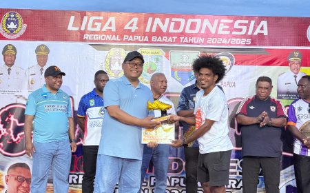 Calvin Mario Hegemur Jadi Top Scorer, Berikut Daftar Seluruh Pencetak Goal di Liga 4 Regional Papua Barat