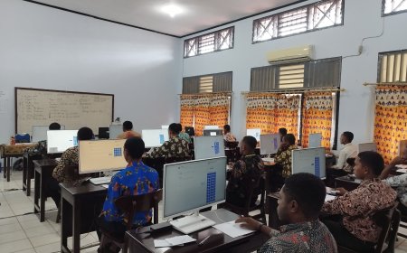 Ribuan Casis Polda Papua Barat Ikuti Tes Psikologi