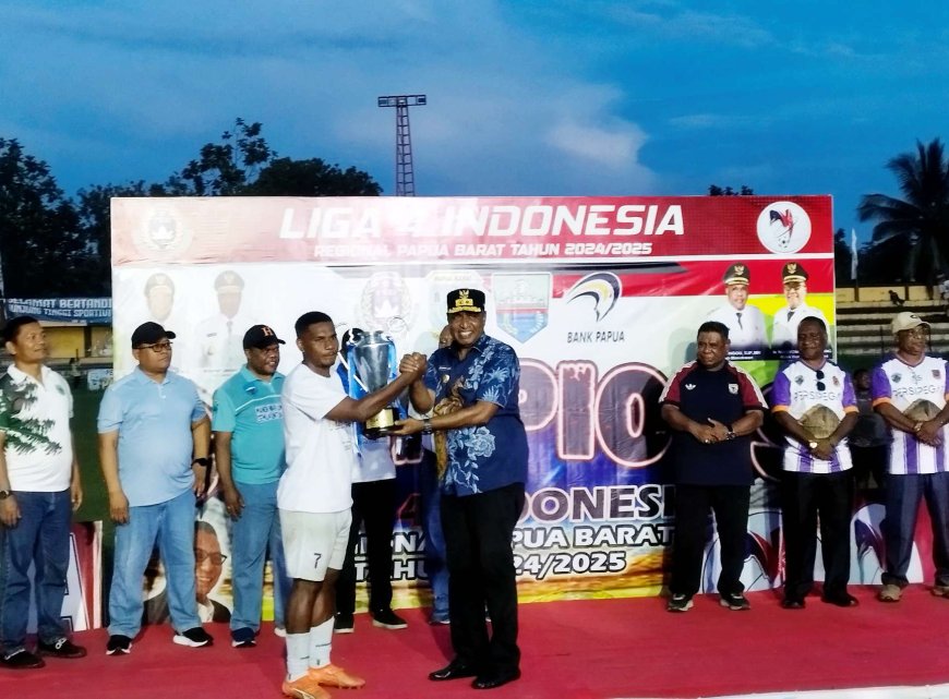 Wagub Lakotani Ajak Masyarakat Dukung Persipegaf di Putaran Nasional Liga 4