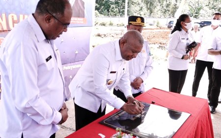 Diresmikan Gubernur, Akhirnya Papua Barat Miliki Fasilitas Mandiri Pengolahan Limbah B3 Medis