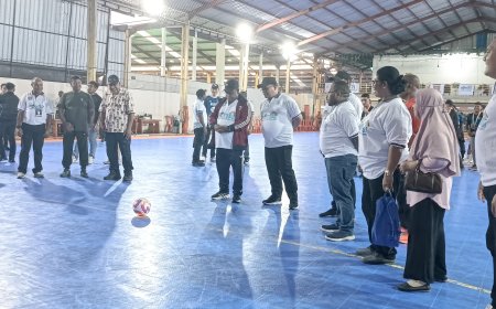 7 Tim Futsal Ikuti Liga Futsal Nusantara Regional Papua Barat 2025