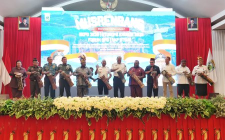 Buka Musrenmbang RKPD 2026, Gubernur Mandacan Tekankan Tujuh Prioritas Pembangunan Daerah