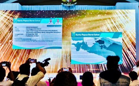 Harap OAP Terjamin Kesehatannya, Gubernur Luncurkan Kartu Papua Barat Sehat