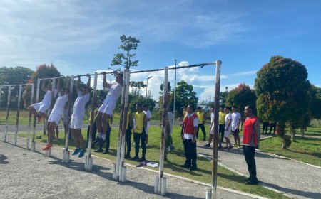29 Peserta Catar Akpol Polda Papua Barat Ikuti Tes Jasmani