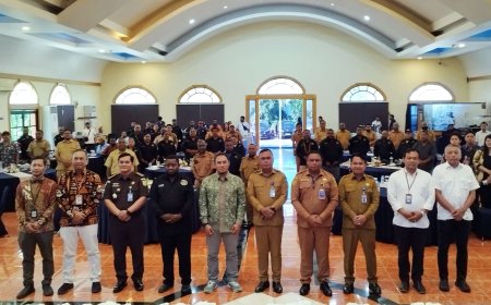 Tahapan Menyusun Naskah Akademik Raperdasus, Biro Barjas Gelar FGD Perlindungan Pengusaha Asli Papua