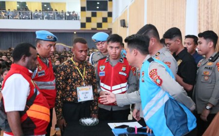 Polda Papua Barat Gelar Sidang Penentuan Kelulusan Rikkes Tahap II, 177 Lolos