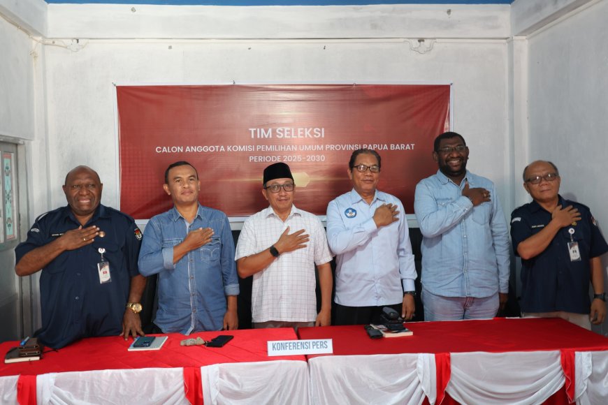 Timsel Umumkan Calon Komisioner KPU PB Hasil Penelitian Administrasi