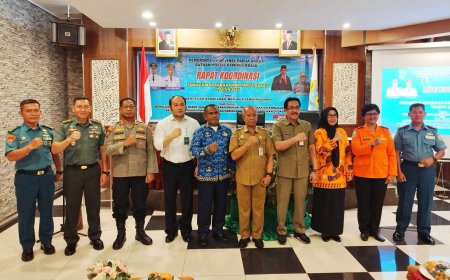 Pemprov Papua Barat Gelar Rakor, Dorong Pembentukan Dinas Pemadam Kebakaran dan Penyelamatan