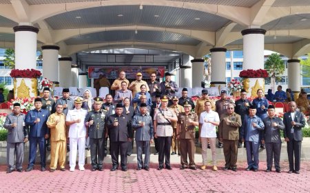 Pimpin Upacara Harlah Pancasila, Dominggus Mandacan: Pembangunan Tanpa Ideologi Pancasila Lahirkan Ketimpangan