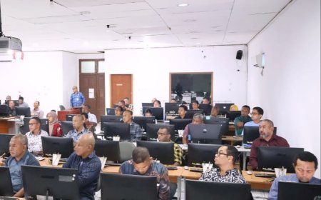 59 Peserta Seleksi KPU Papua Barat Jalani CAT di UPTK Unipa