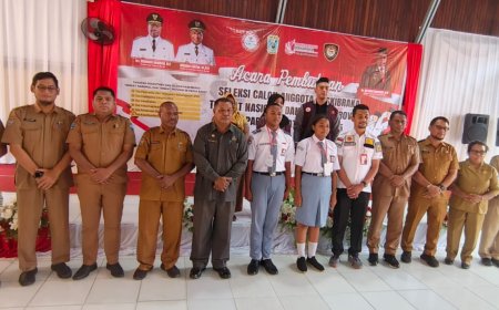 125 Peserta dari 6 Kabupaten Ikuti Seleksi Paskibraka Papua Barat
