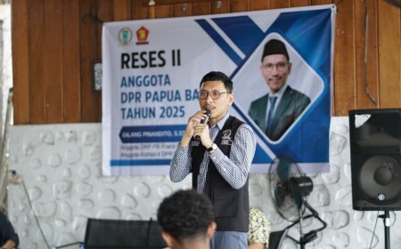 Reses Bersama Pengurus PORDI, Gilang Pinandito Terima Usulan Pelaksanaan Kejurda Domino Papua Barat