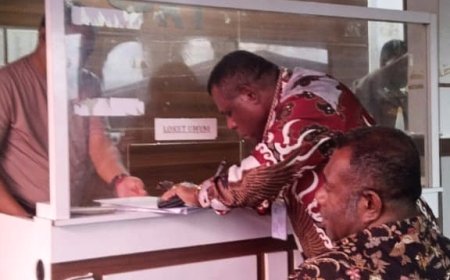 Origenes Ijie Polisikan Oknum Pegawai BKD dan Tiga Honorer 1002 Papua Barat