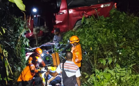 Tim SAR Gabungan Evakuasi Kecelakaan Mobil di Pegunungan Arfak, Satu Meninggal