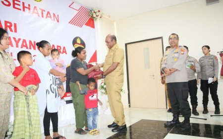 Wagub Apresiasi Komitmen Polda Papua Barat Hadirkan Pelayanan Kesehatan Berkualitas