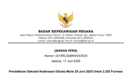 Pendaftaran Sekolah Kedinasan Dibuka Mulai 29 Juni 2025 Untuk 3.252 Formasi