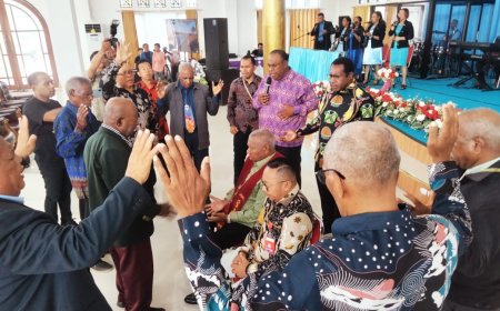 Gubernur Sebut Pertemuan Pendoa Syafaat GPI Jalan Suci Sebagai Momentum Mempersatukan Iman