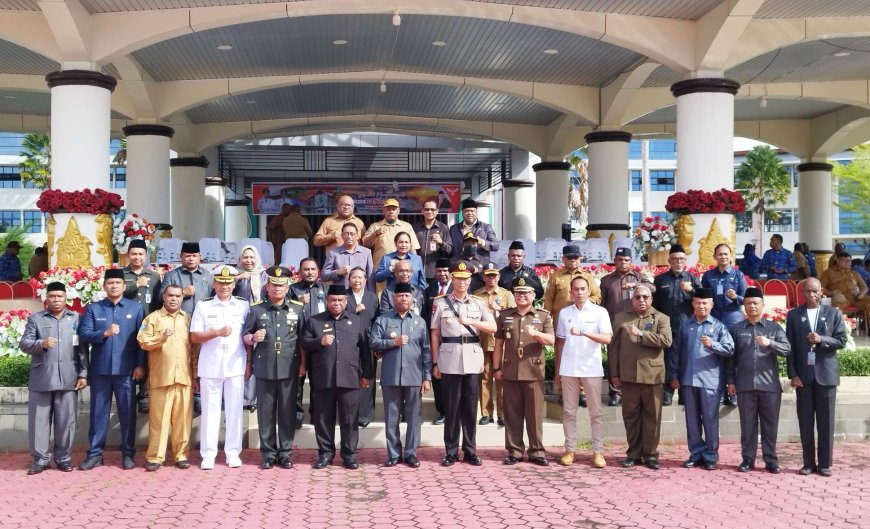 Pimpin Upacara Harlah Pancasila, Dominggus Mandacan: Pembangunan Tanpa Ideologi Pancasila Lahirkan Ketimpangan